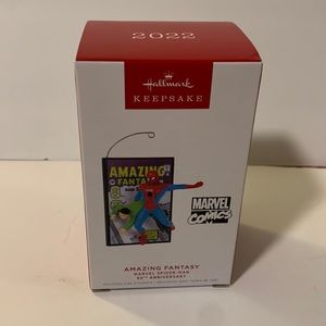 2022 Hallmark Marvel Spider-Man Amazing Fantasy 60th Anniversary new